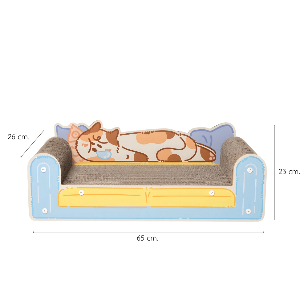 ที่ฝนเล็บแมวแบบโซฟา PETELLE รุ่น PAW PAD (CATNAP COUCH)_0